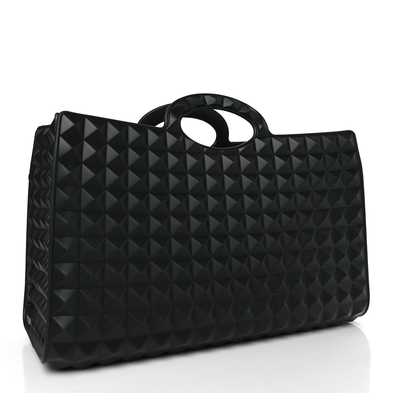 Valentino Garavani Rubber Le Troisieme Tote Black 3 of 8