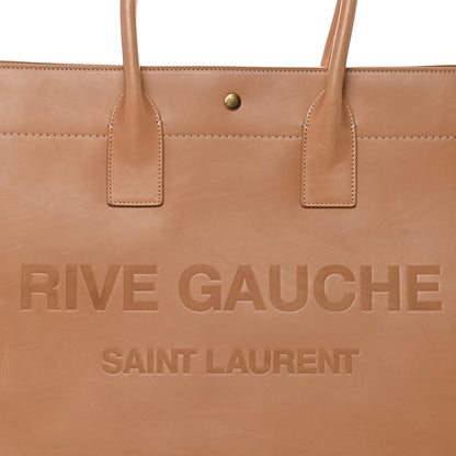 Saint Laurent Vitello Large Rive Gauche Tote Natural 8 of 11