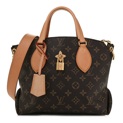 Louis Vuitton Monogram Flower Zipped Tote PM Beige 1 of 8