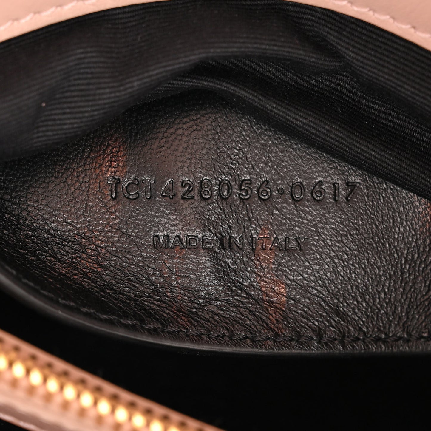 Calfskin Suede Matelasse Chevron Medium Monogram College Bag Rose Poudre