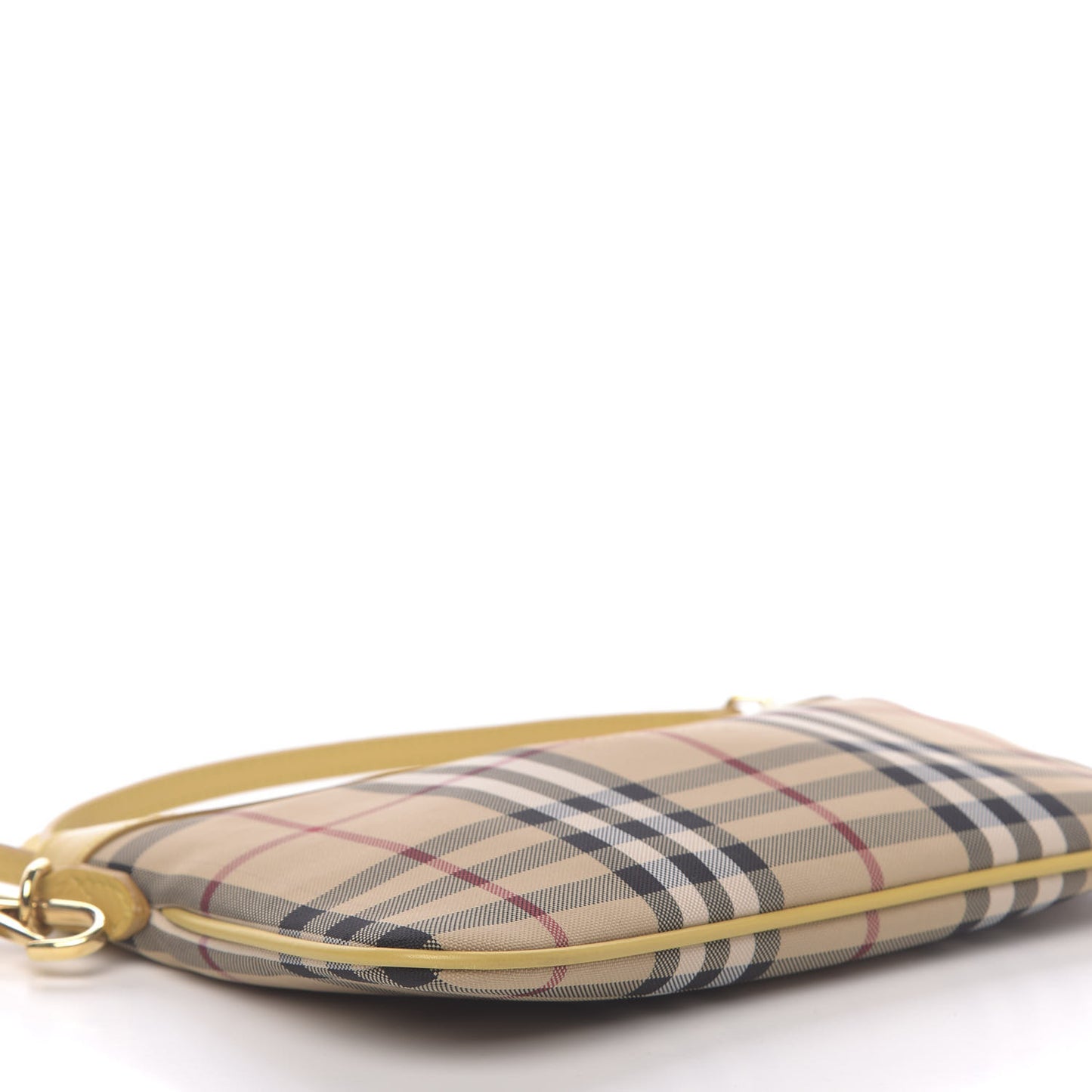 Horseferry Check Peyton Crossbody Clutch Bag Yellow