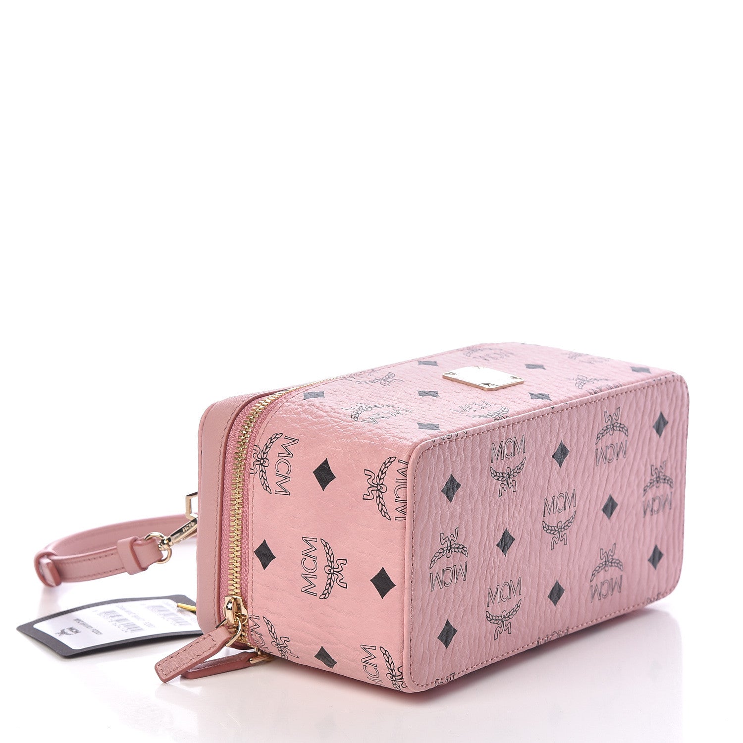 MCM Visetos Vanity Case Soft Pink 4 of 9