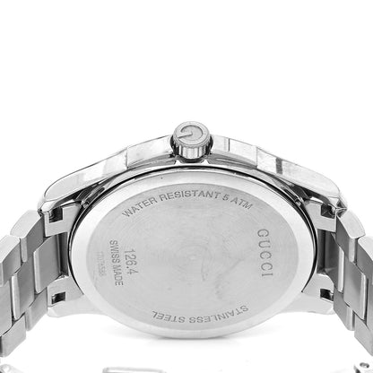 Gucci Stainless Steel 38mm G-Timeless Diamante Quartz Watch Black 4 of 5