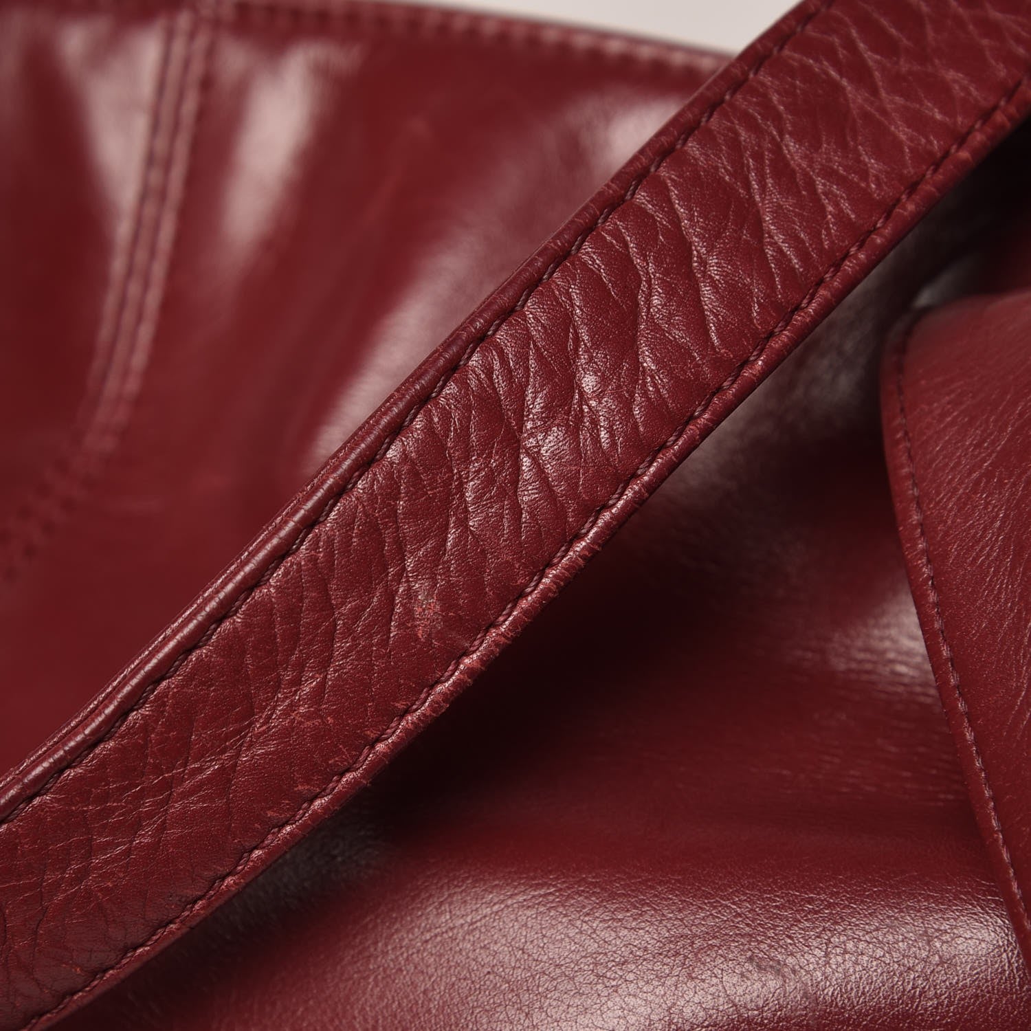 Chanel Calfskin CC Shoulder Bag Red 15 of 18