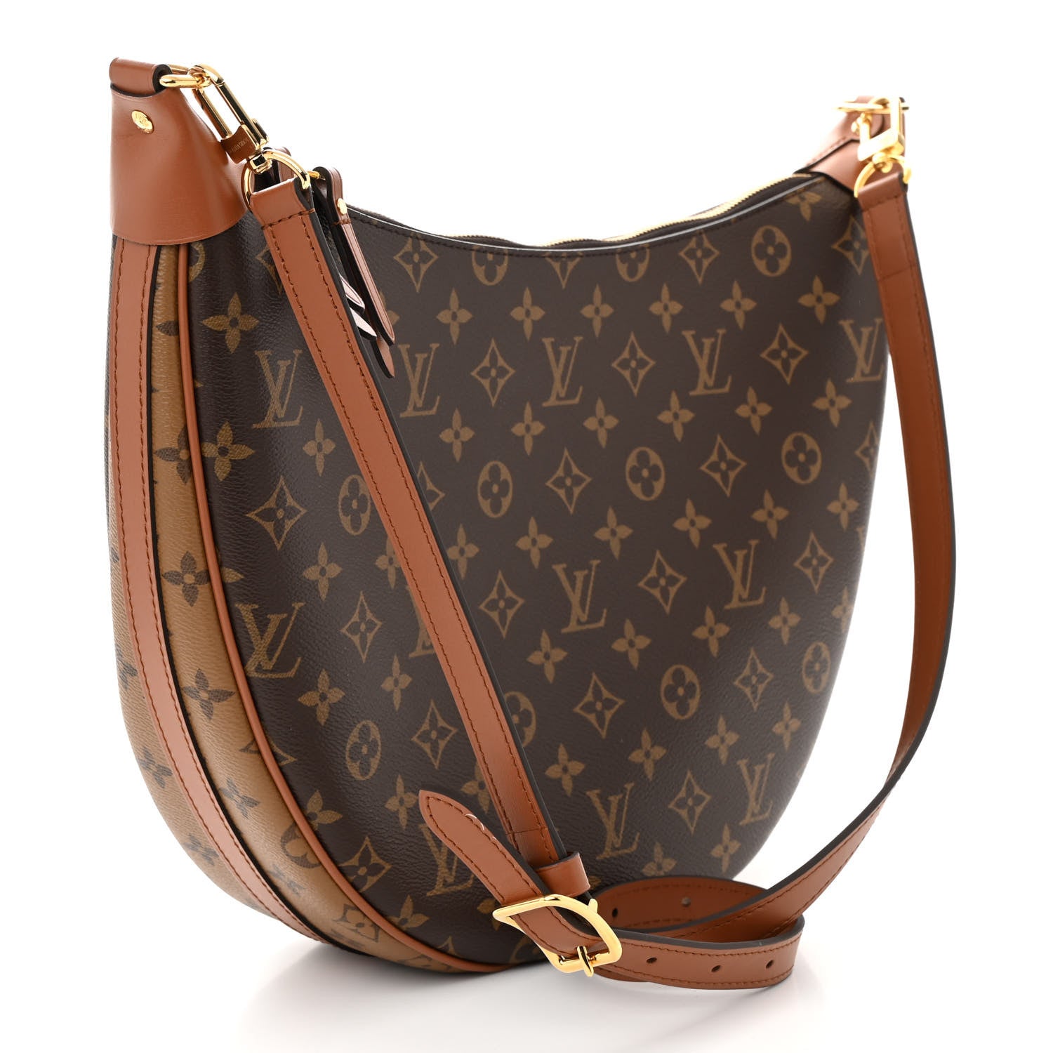 Louis Vuitton Reverse Monogram Loop Hobo 4 of 10