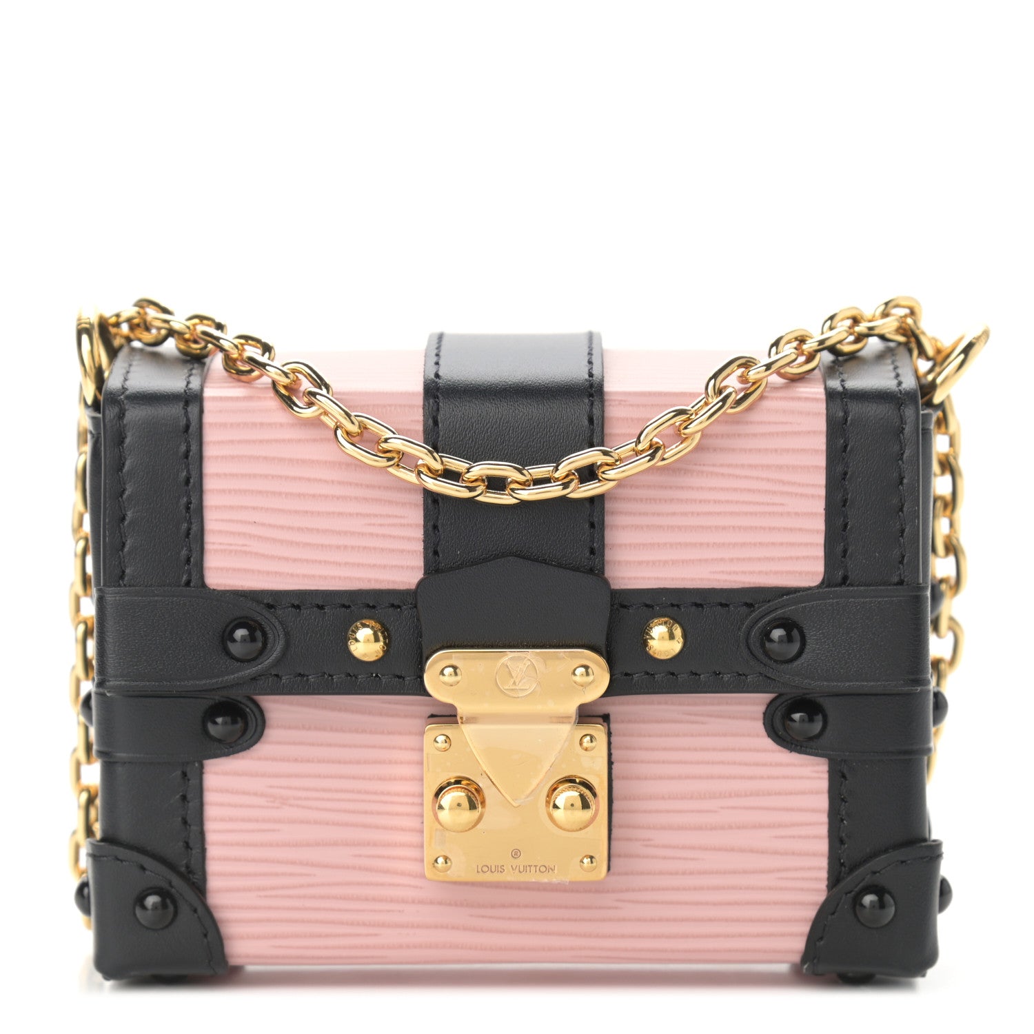 Louis Vuitton Epi Essential Trunk NM Rose Ballerine 1 of 8