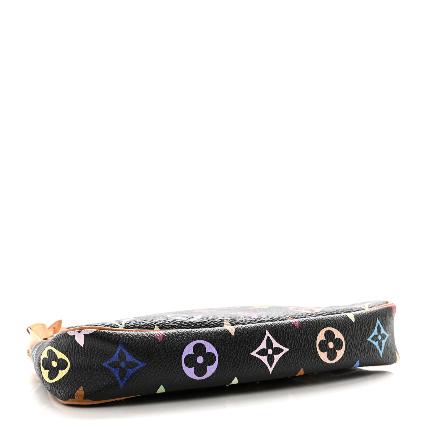 Monogram Multicolor Pochette Accessories Black