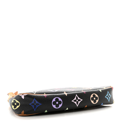 Louis Vuitton Monogram Multicolor Pochette Accessories Black 4 of 9