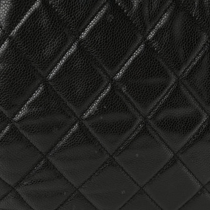 Chanel Caviar Quilted Soho Expandable Zip Shoulder Bag Black 11 of 12
