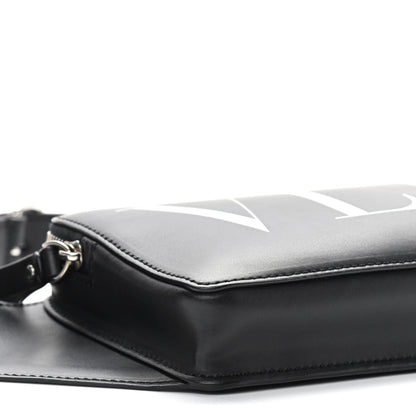 Valentino Garavani Calfskin VLTN Belt Bag Black White 7 of 8