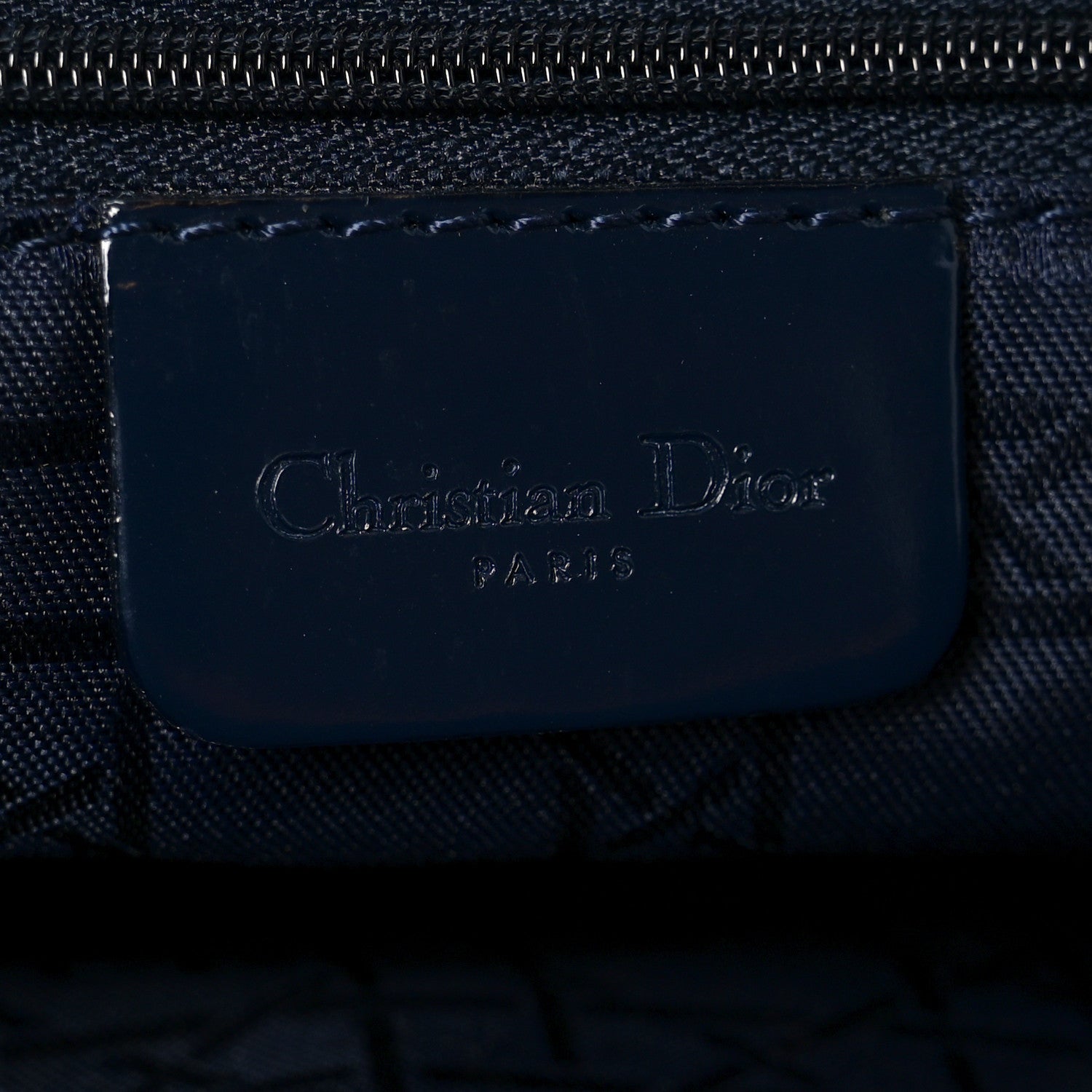 Christian Dior Denim Cannage Large Soft Lady Dior Tote Blue 6 of 10