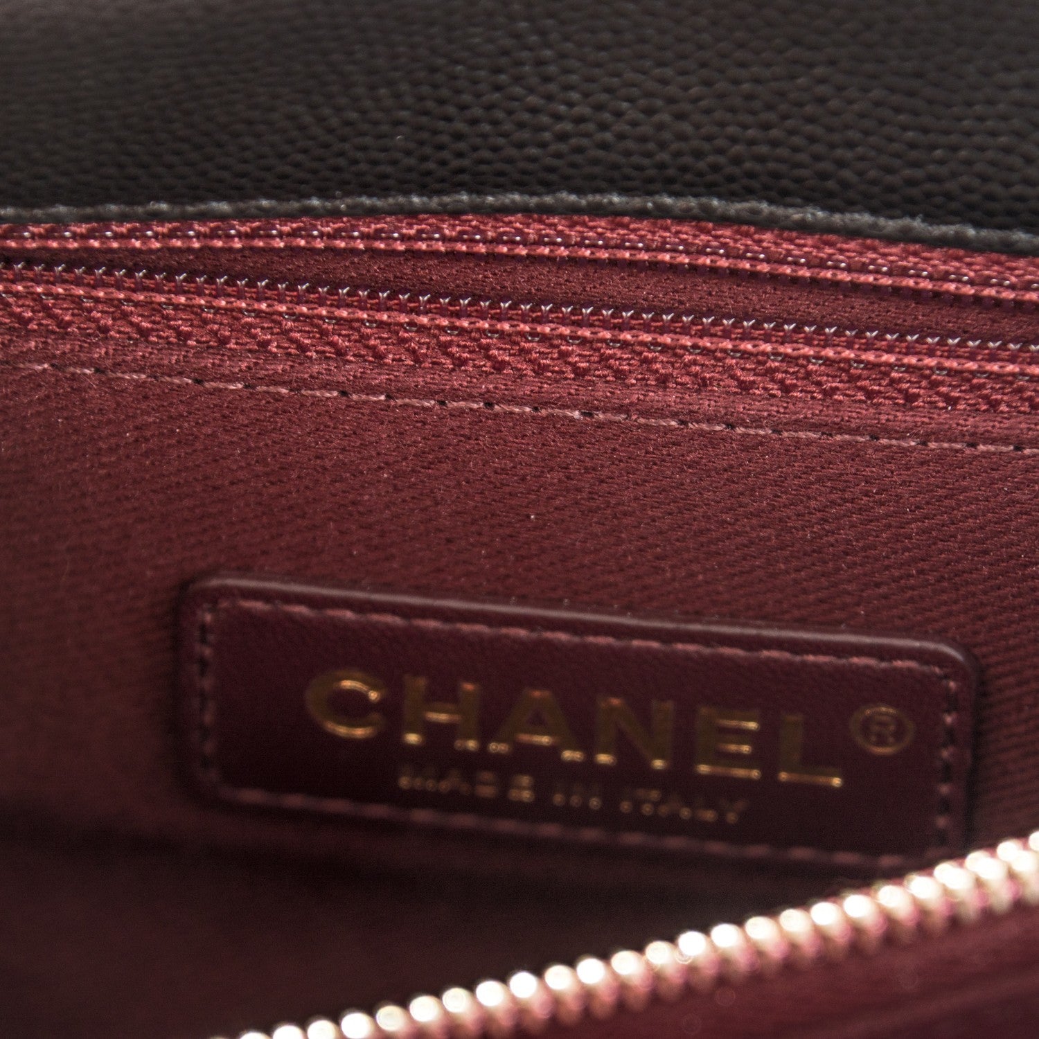 Chanel Caviar Quilted Small Coco Handle Flap Black 7 of 8