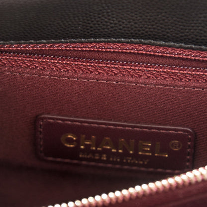 Chanel Caviar Quilted Small Coco Handle Flap Black 7 of 8