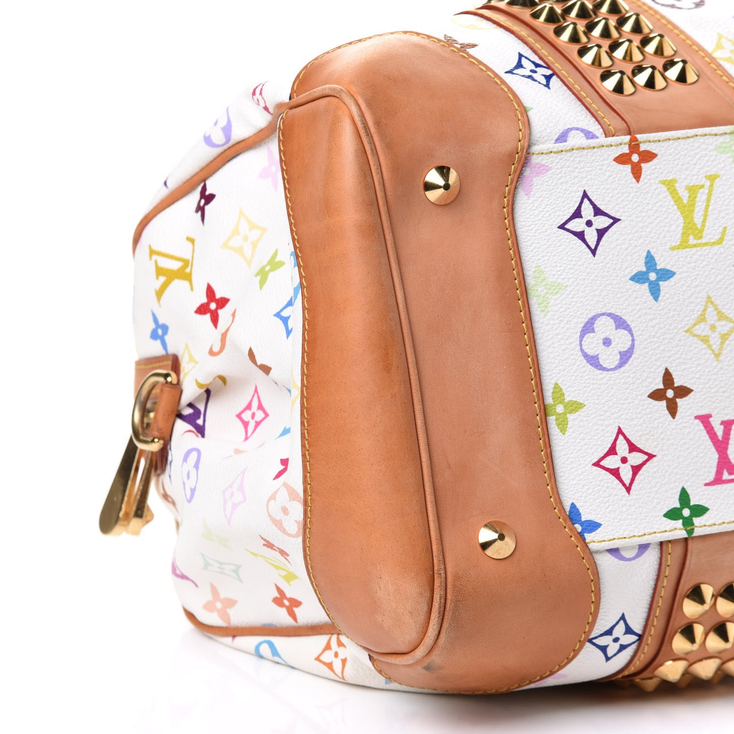 Monogram Multicolor Courtney MM White