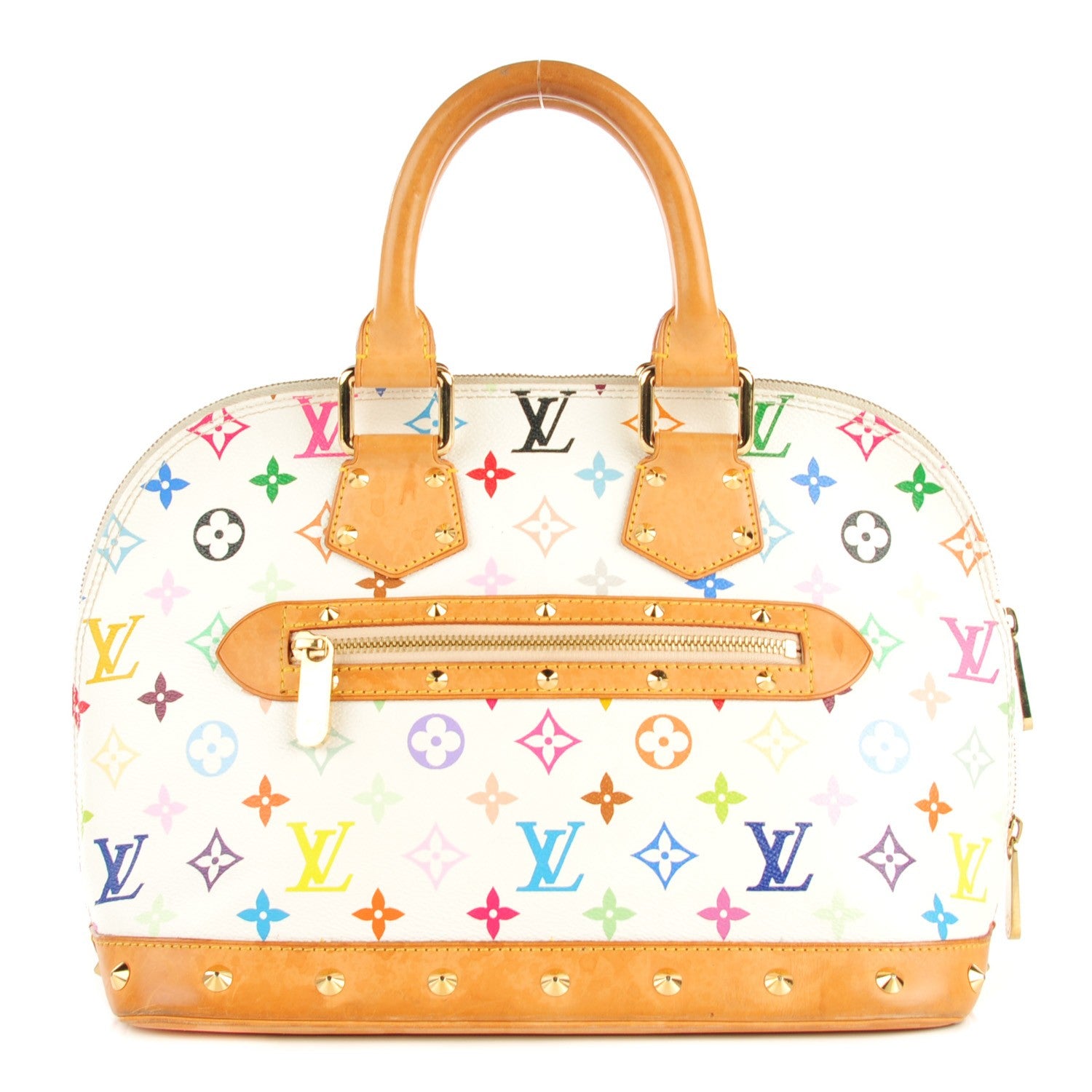 Louis Vuitton Monogram Multicolor Alma White 1 of 12