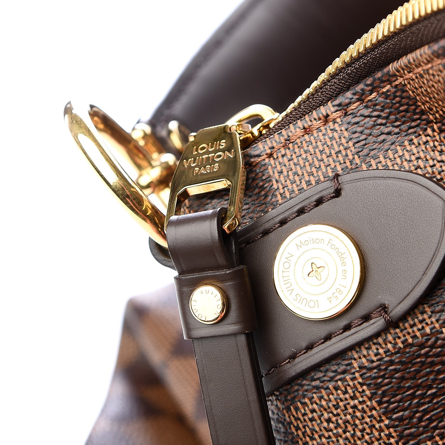 Louis Vuitton Damier Ebene Duomo Hobo 9 of 10