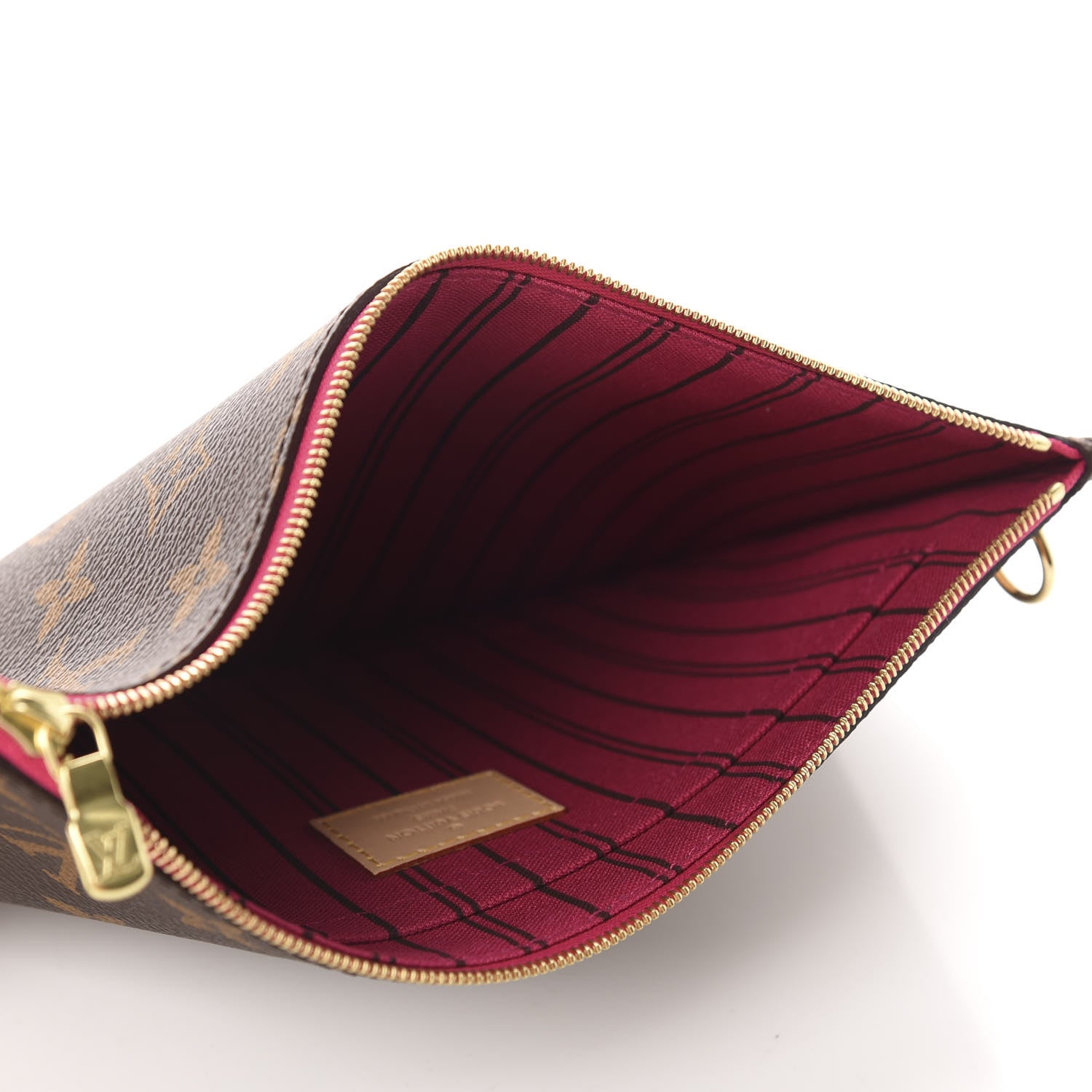 Louis Vuitton Monogram Neverfull MM GM Pochette Pivoine 5 of 7