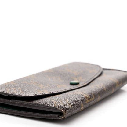 Louis Vuitton Monogram Emilie Wallet Vert 7 of 14