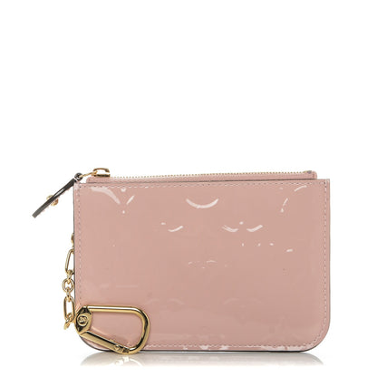 Louis Vuitton Vernis Key Pouch Rose Ballerine 1 of 6