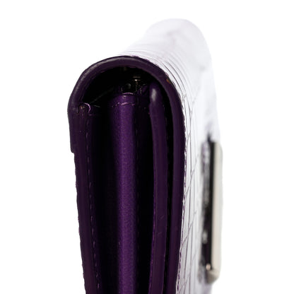Louis Vuitton Crocodile Twist Wallet Purple 11 of 11