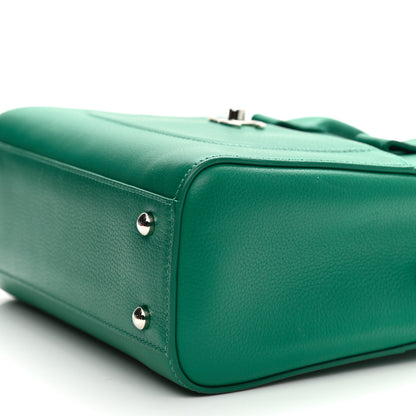 Chanel Grained Calfskin Mini Neo Executive Shopper Tote Green 10 of 11
