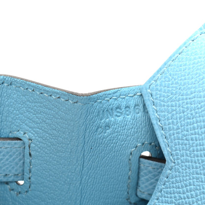 Hermes Epsom Birkin Sellier 25 Celeste 6 of 10