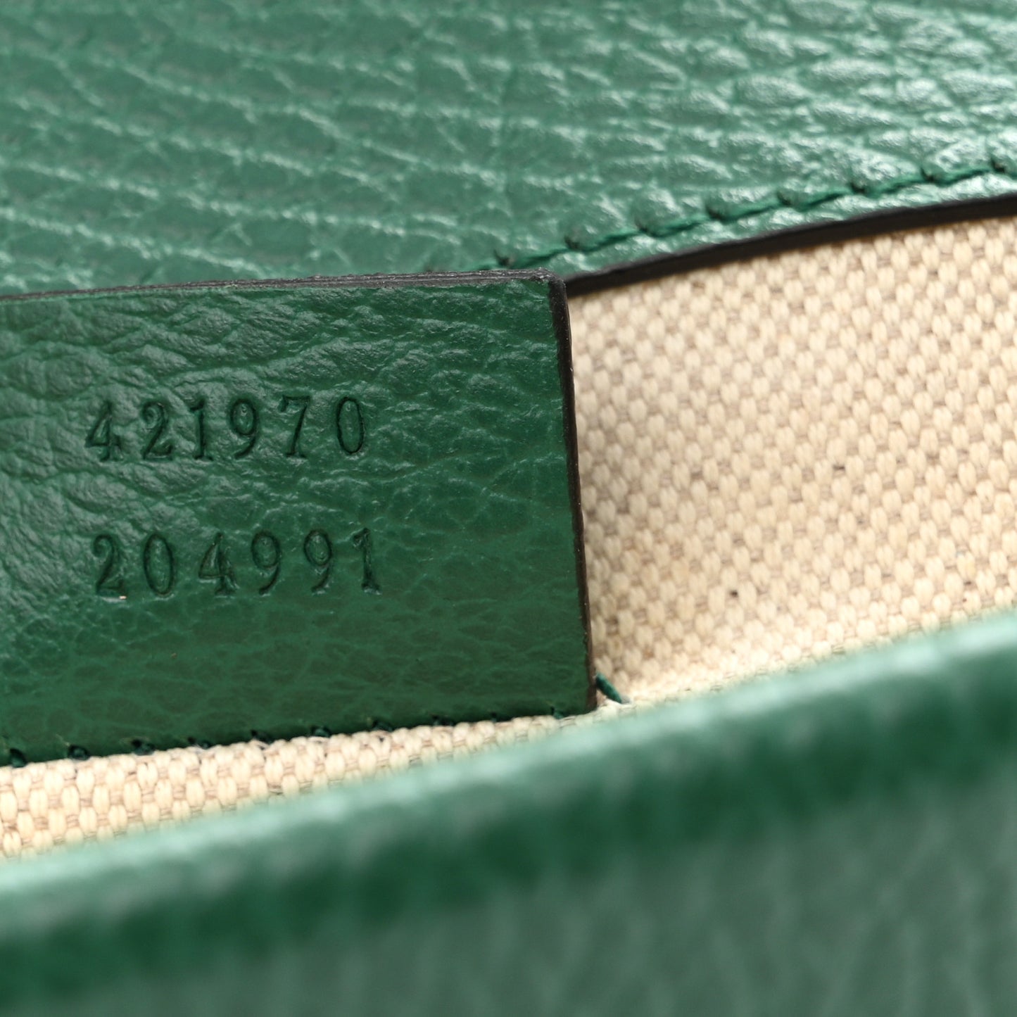 Calfskin Mini Dionysus Shoulder Bag Emerald