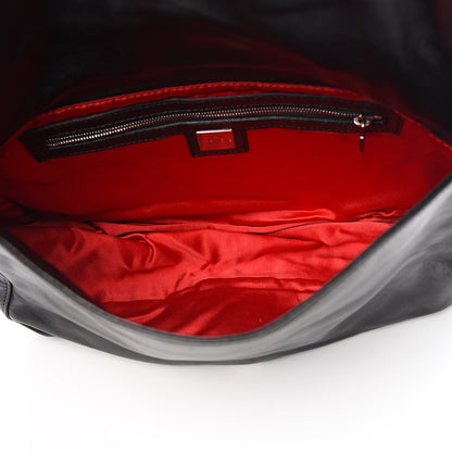 Fendi Lambskin Forever Mama Baguette Black 5 of 10