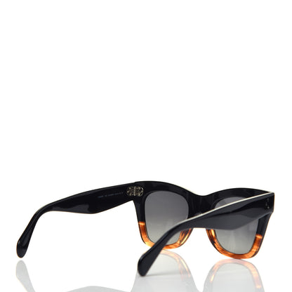 Celine Acetate Polarized Cat Eye Sunglasses CL4004IN Havana Black 4 of 7