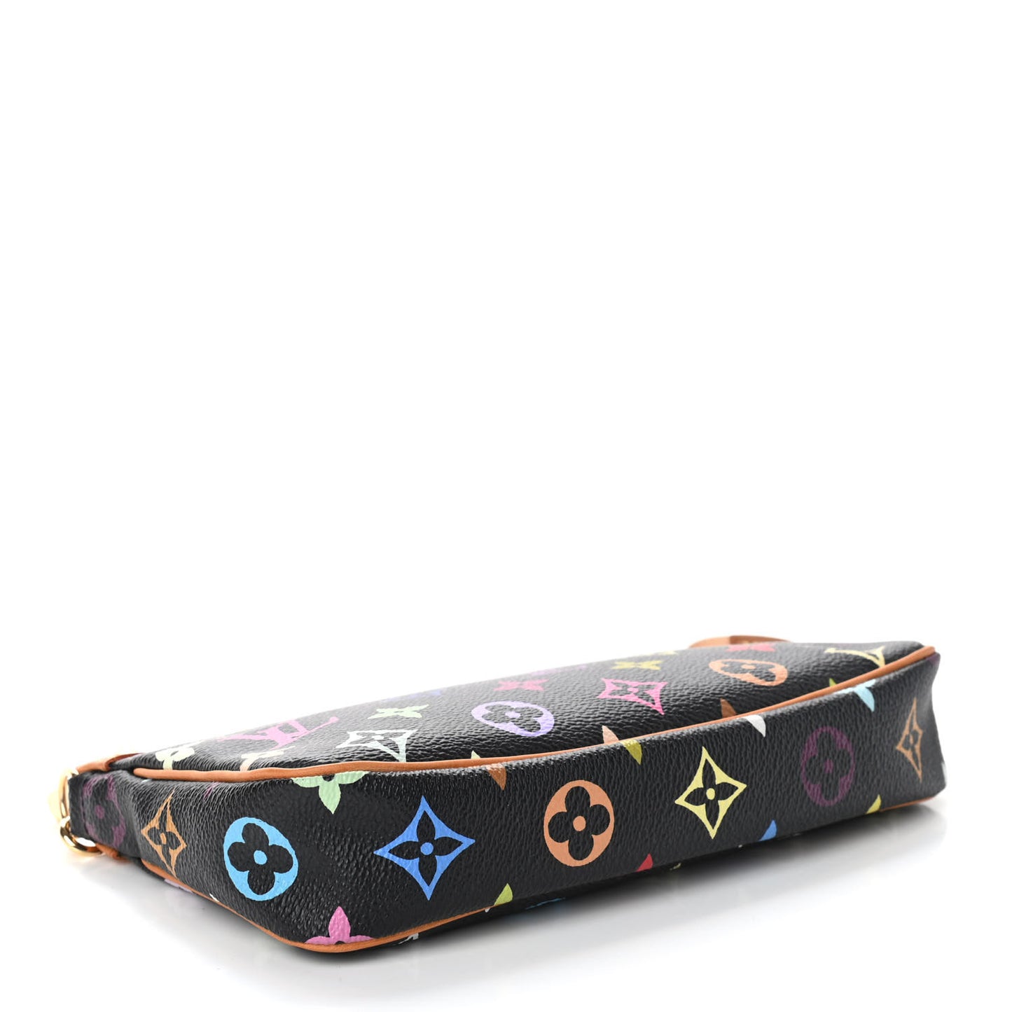 Monogram Multicolor Pochette Accessories Black