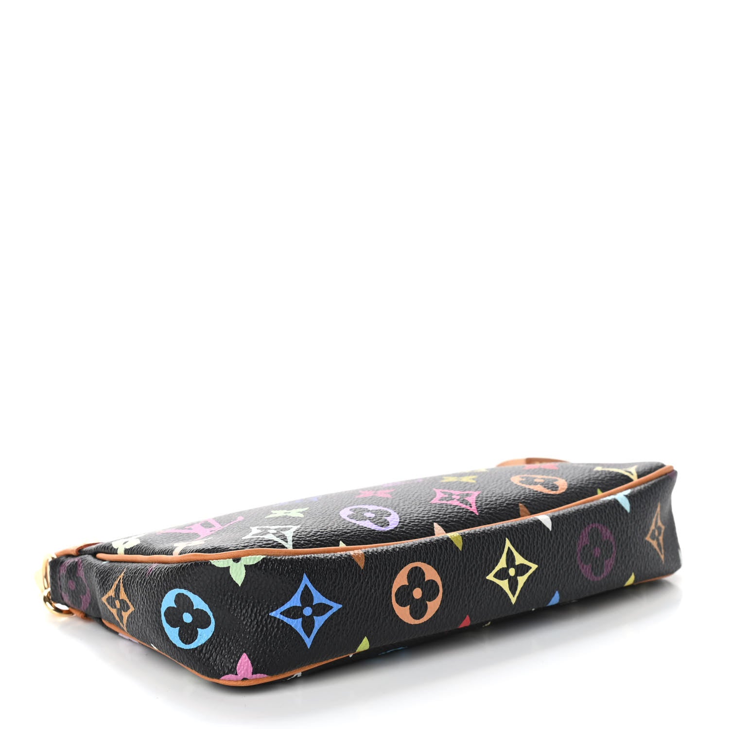 Louis Vuitton Monogram Multicolor Pochette Accessories Black 4 of 9