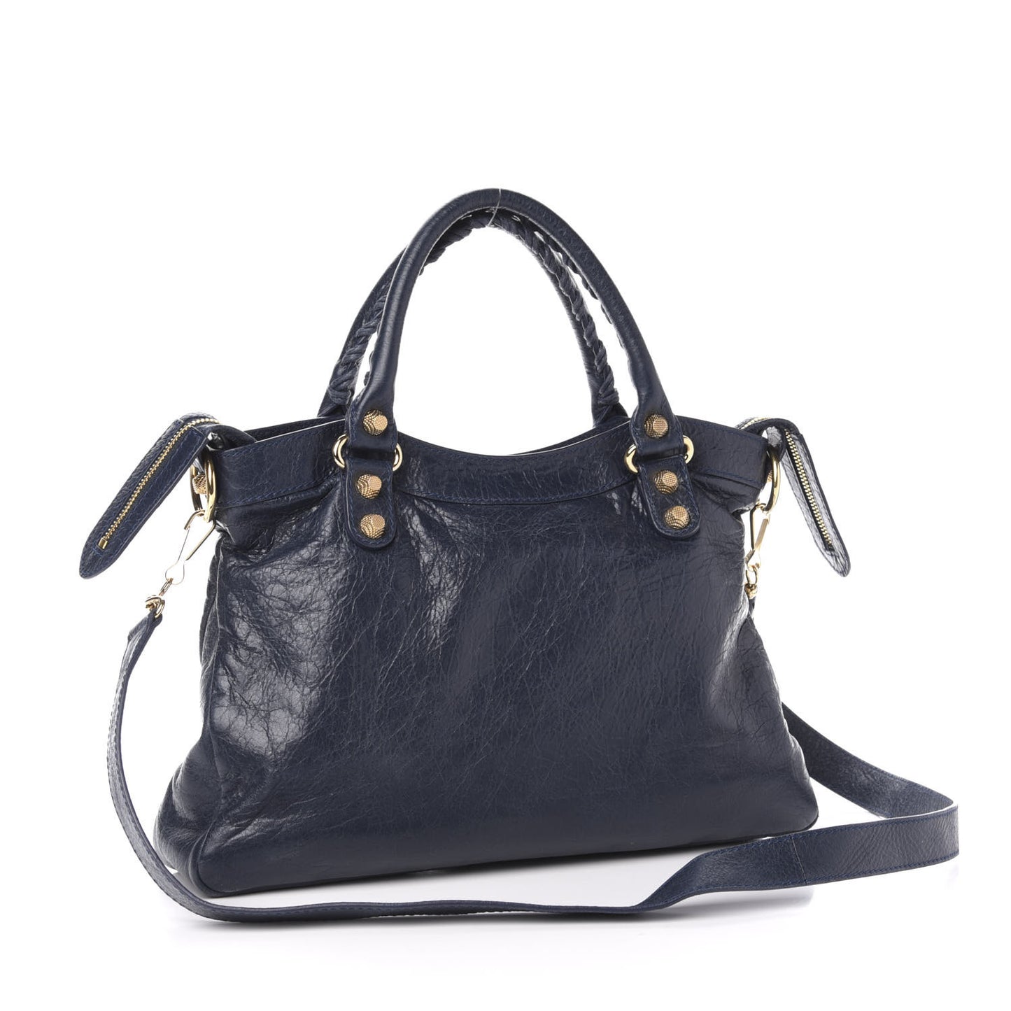 Agneau Giant 12 Gold Hardware Town Bleu Obscur