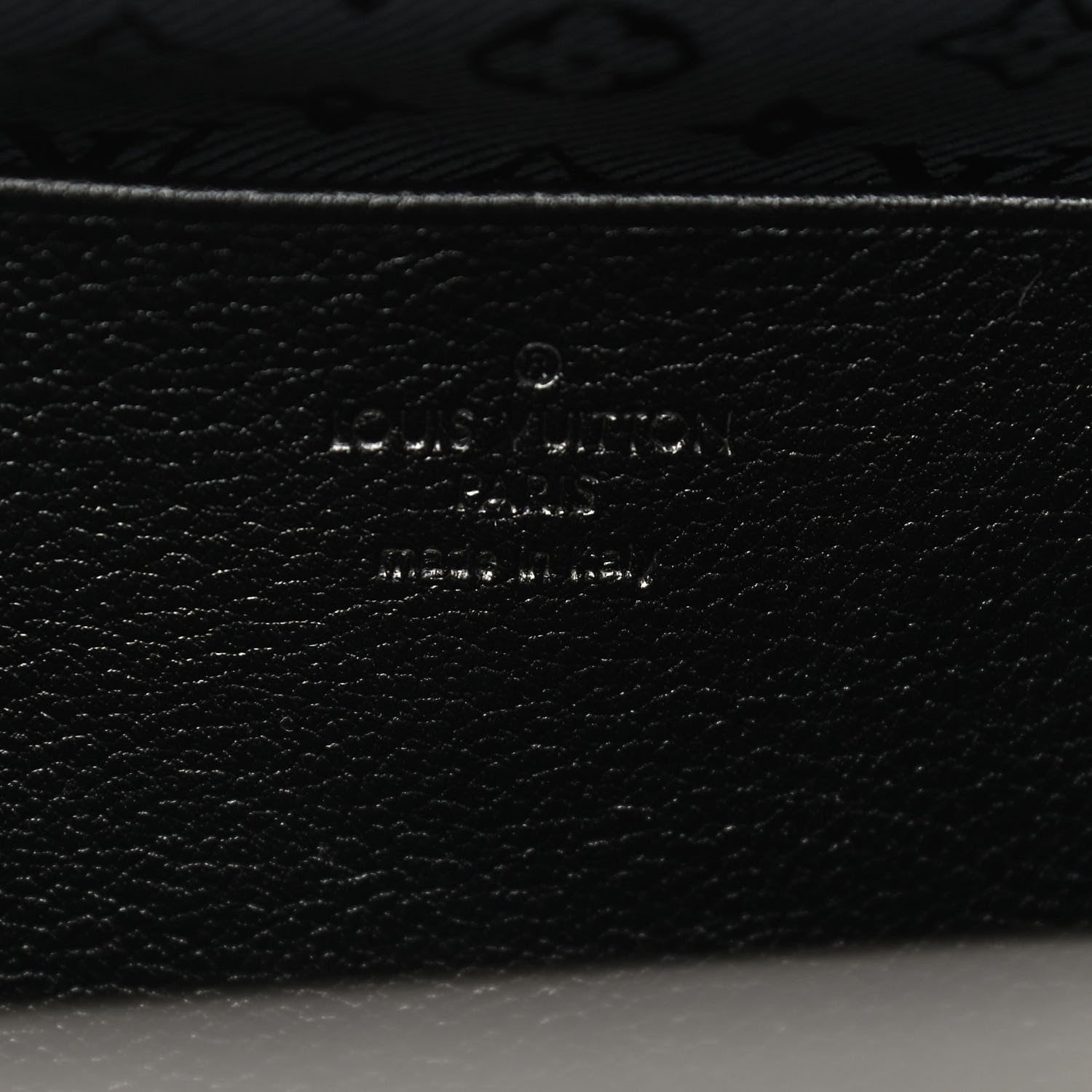 Louis Vuitton Cuir Cinema Intrigue Black 7 of 10