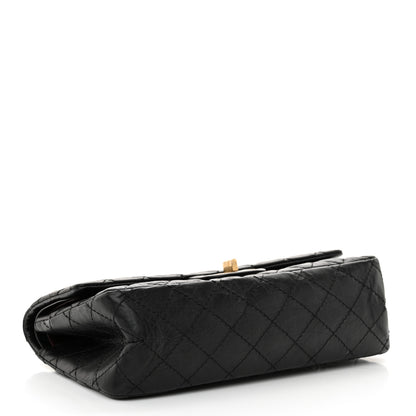 Chanel Aged Calfskin Quilted 2.55 Reissue 225 Flap Black 4 of 12