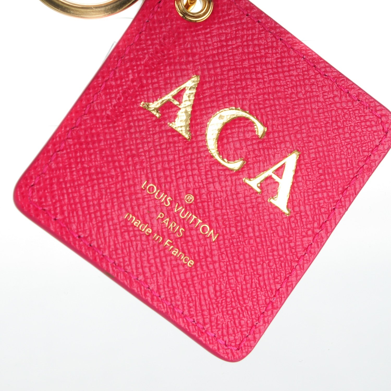 Louis Vuitton Monogram Illustre Carousel Bag Charm Key Ring Pink 3 of 4