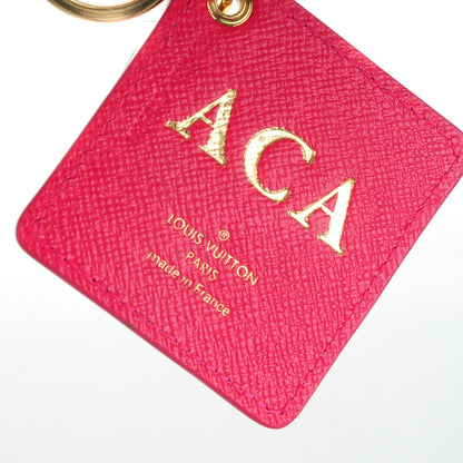 Louis Vuitton Monogram Illustre Carousel Bag Charm Key Ring Pink 3 of 4