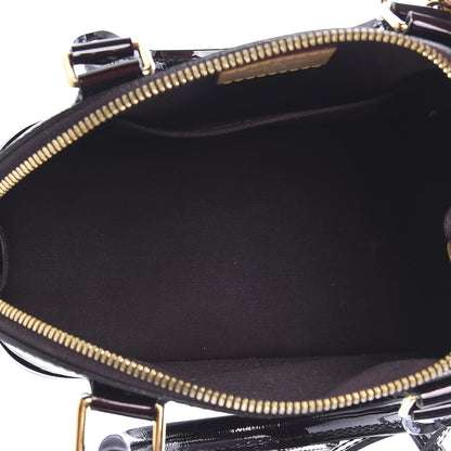 Louis Vuitton Vernis Alma BB Amarante 4 of 8
