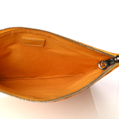 Goyard Goyardine Senat Pochette MM Yellow 4 of 4