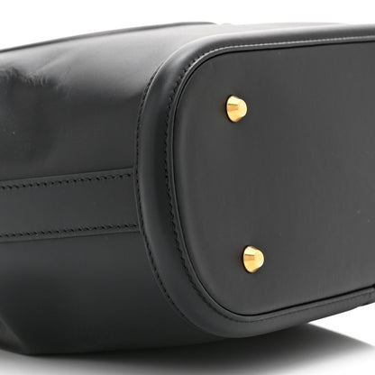 Christian Dior Calfskin CD Embossed Medium C'est Chain Bucket Bag Black 9 of 10