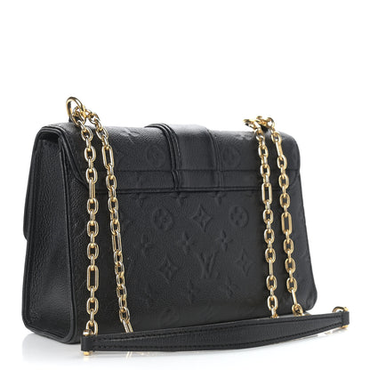 Louis Vuitton Empreinte Saint Sulpice PM Black 3 of 10