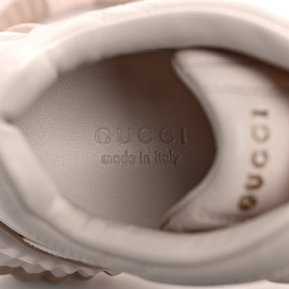 Gucci Calfskin Interlocking G Ripple Womens Platform Sneakers 36 Light Pink 7 of 10