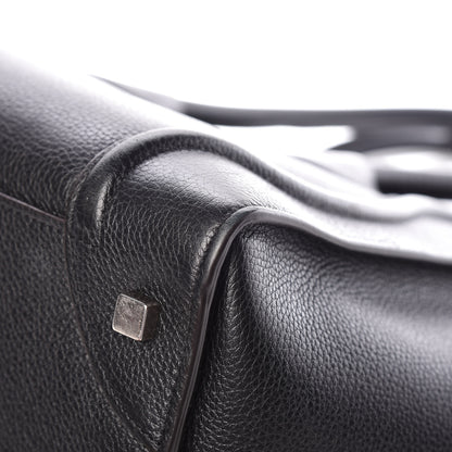 Celine Drummed Calfskin Mini Luggage Black 12 of 25