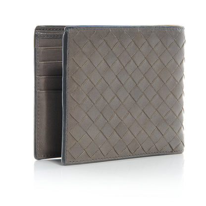 Bottega Veneta Nappa Intrecciato Mens Wallet Grey 3 of 9