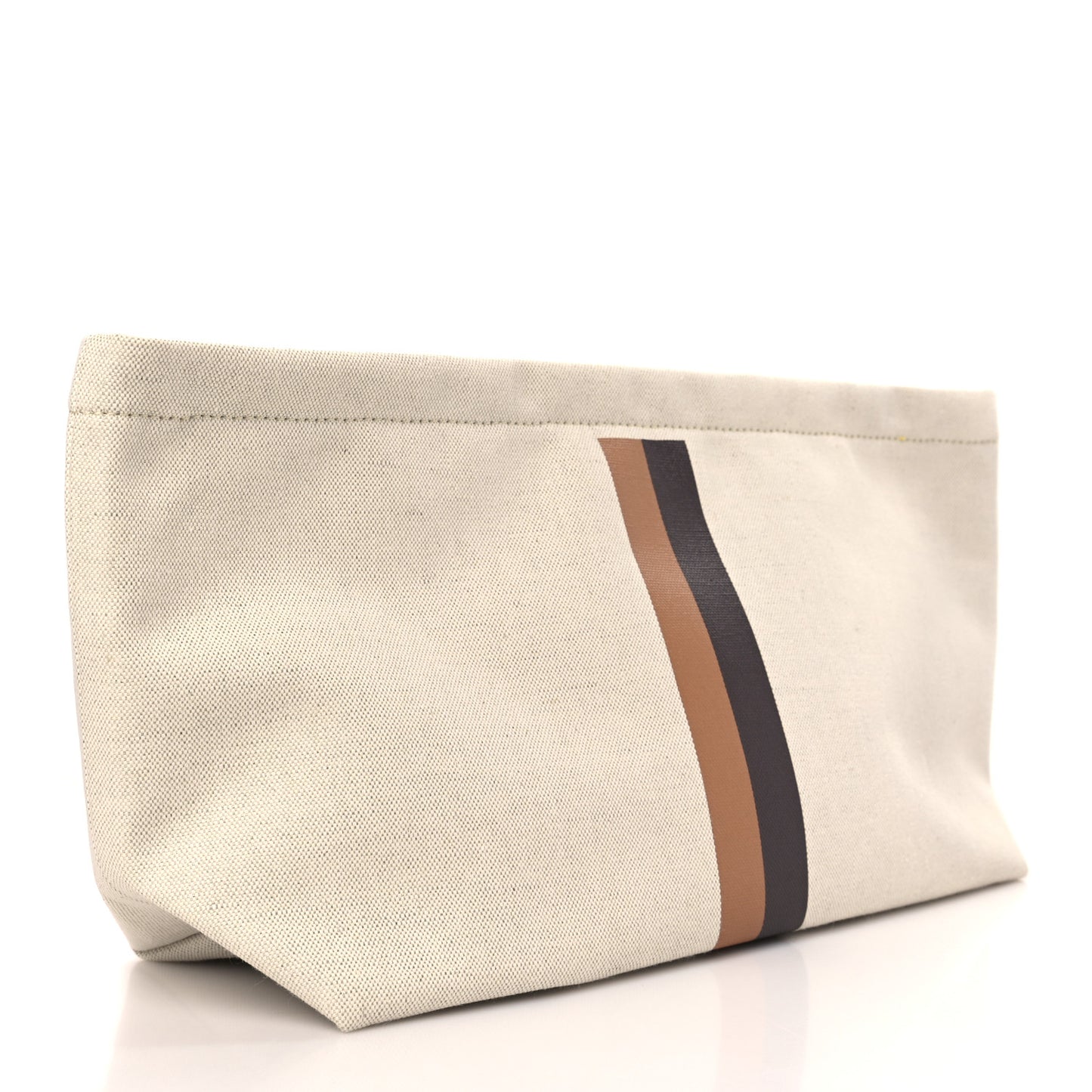 Canvas Necessaire Organizer Pouch Off White