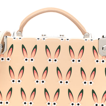 MCM Lambskin Star Eyed Bunny Small Berlin Crossbody Natural 8 of 11