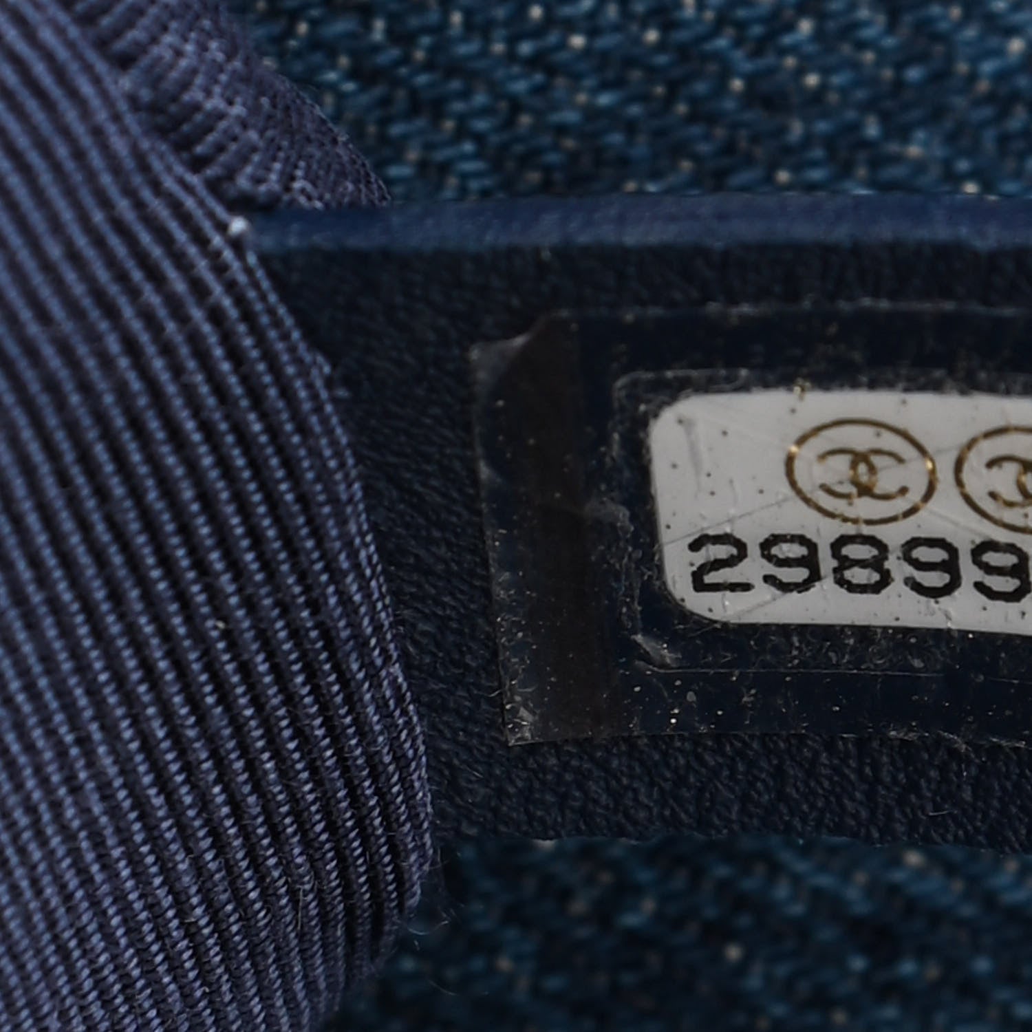 Chanel Denim Quilted Medium Chanel 19 Flap Blue 9 of 10