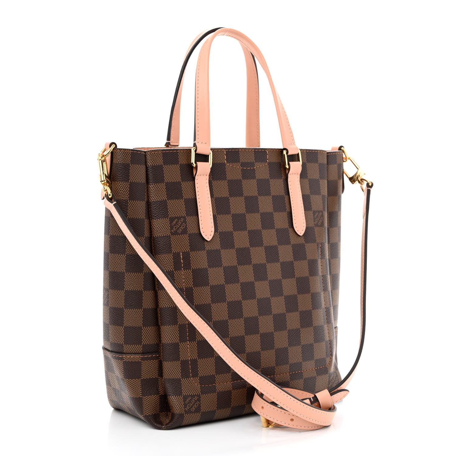 Louis Vuitton Damier Ebene Belmont PM Venus Pink 3 of 11