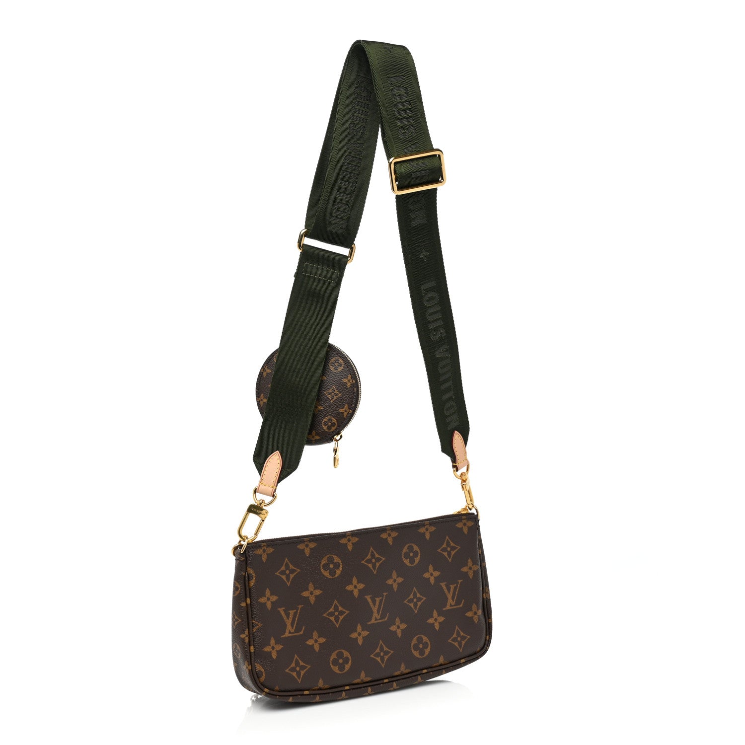 Louis Vuitton Monogram Multi Pochette Accessories Kaki 3 of 8