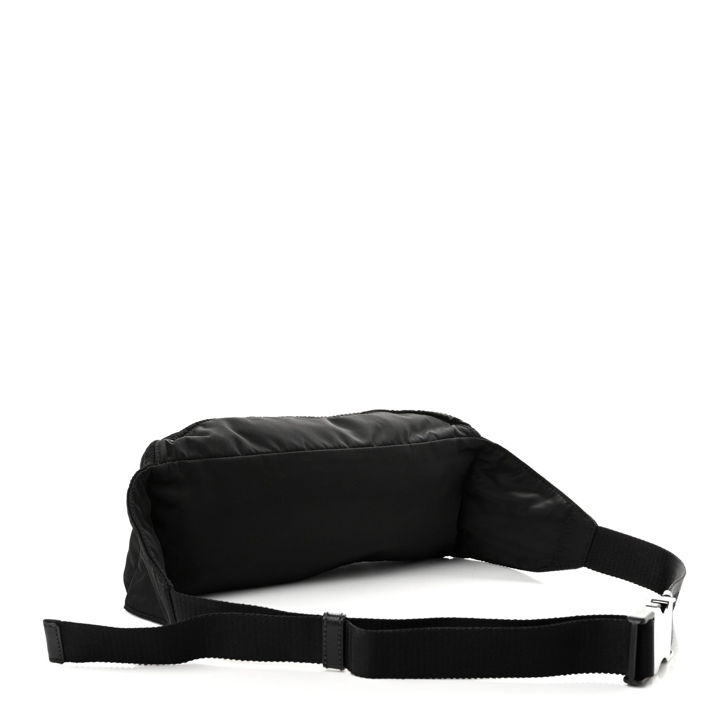 Prada Tessuto Nylon Montagna Belt Bag Black 2 of 9