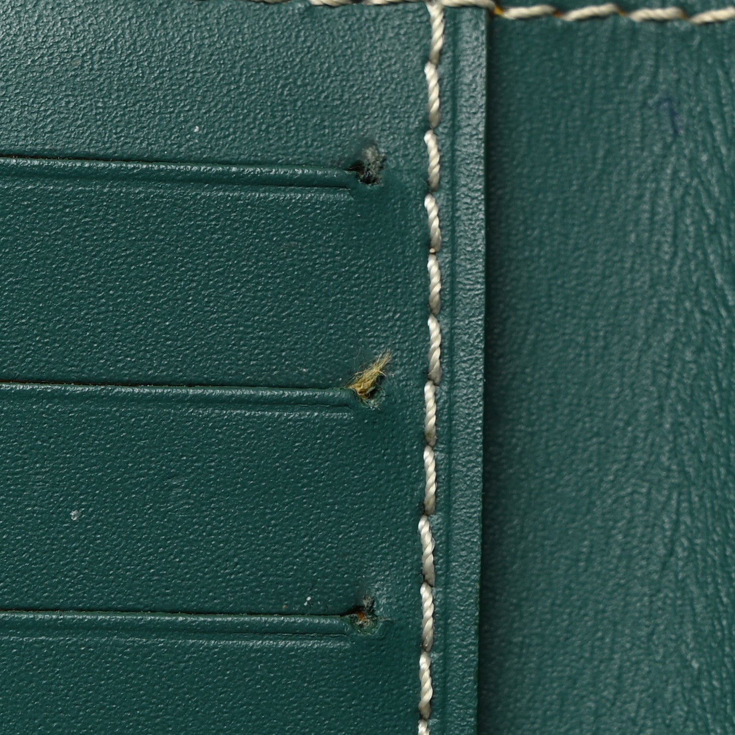 Goyard Goyardine Bi-Fold Victoire PM Wallet Green 11 of 11